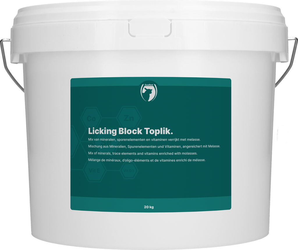 Excellent Likblok Toplik (schaap/lam) 20 kg - Mineralen en Vitaminen