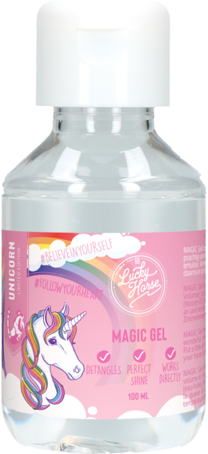 Lucky Horse Unicorn Magic Gel 100 ml - Ontklitter voor Paarden en Pony's