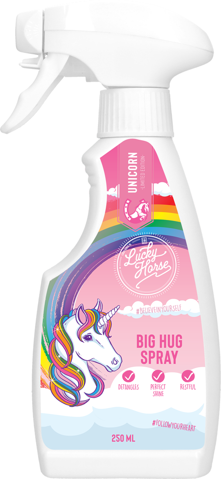 Lucky Horse Unicorn Knuffel Spray 250 ml - Verzorging voor Paarden en Pony's - afbeelding 1
