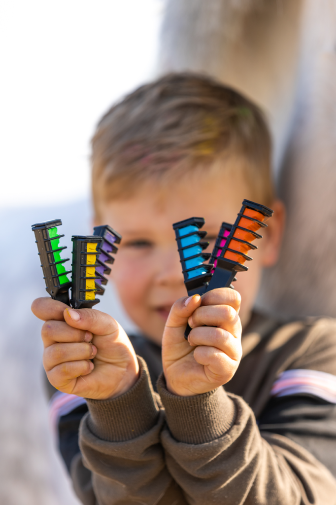 Lucky Horse Unicorn Regenboog Kleurkrijt - 6 stuks - afbeelding 4