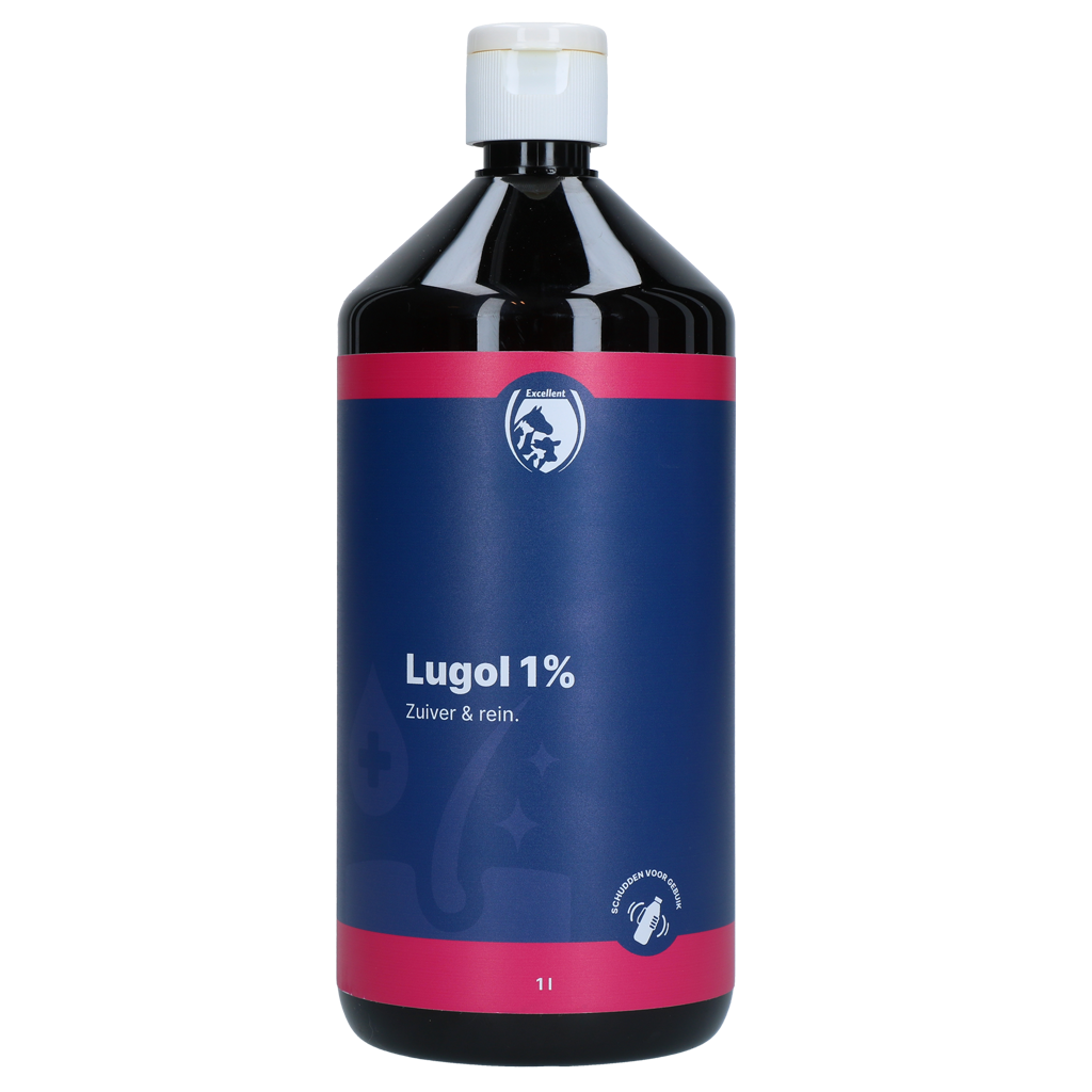 Lugol 1% - Kaliumjodide-Jodium Oplossing voor Reinigen en Spoelen