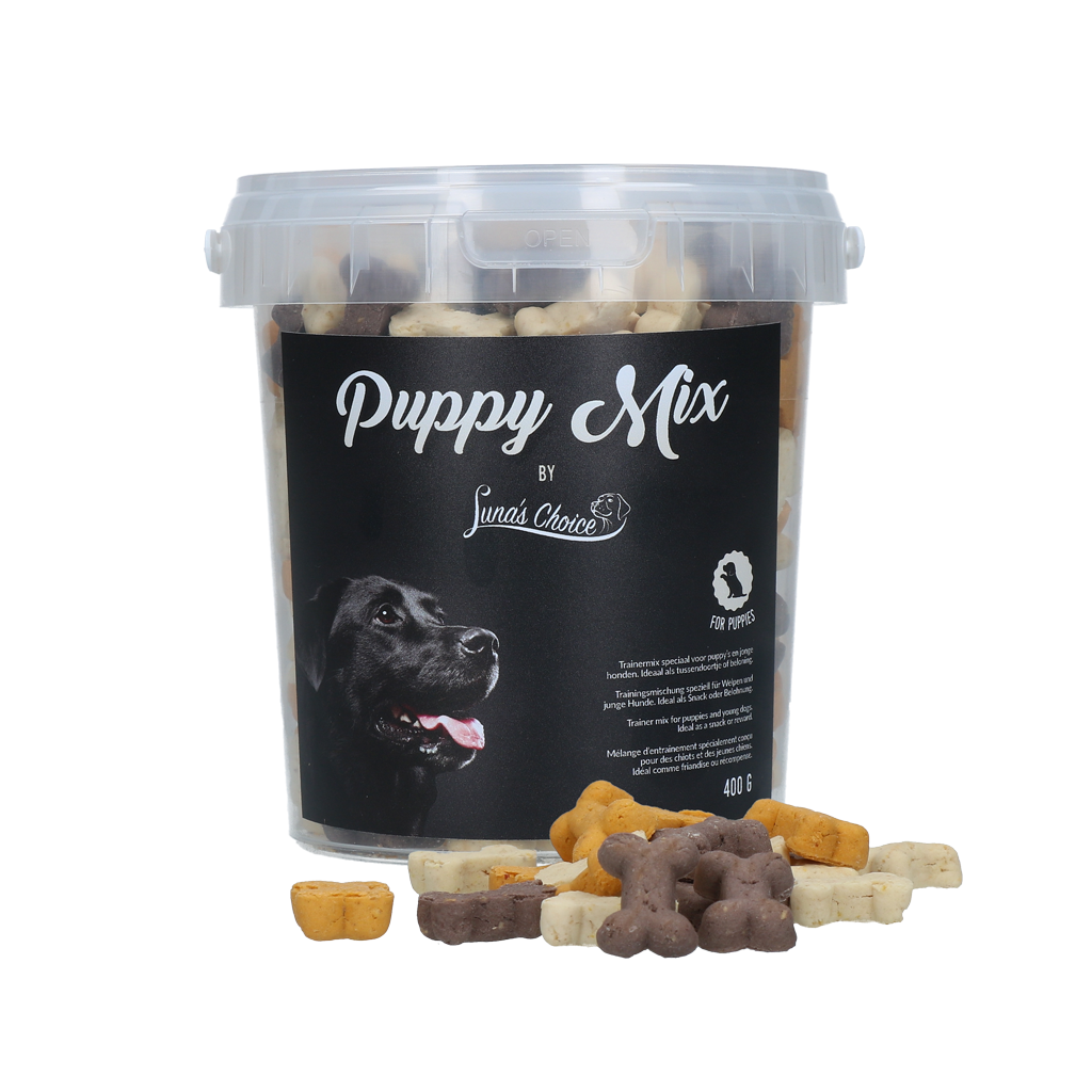 Luna's Choice Puppy Mix S - Ovengebakken Beloningskoekjes voor Puppies - afbeelding 1