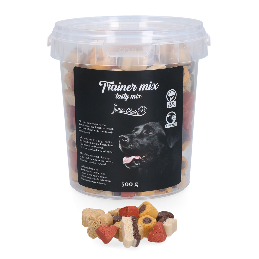 Luna's Choice Trainer Mix Tasty Mix 500g - Snacks voor Honden - afbeelding 1