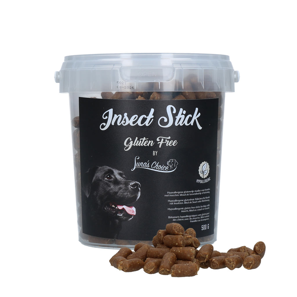 Luna's Choice Trainer Mix Insect Stick Hypoallergeen 500 g - afbeelding 1
