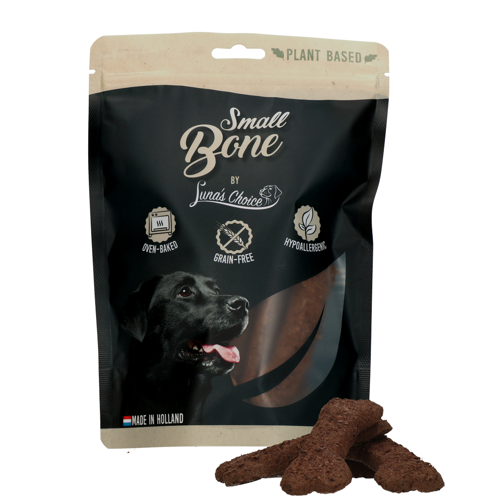 Luna's Choice Plant Based Bone S - Graanvrije hondenkoekjes 10x30 g - afbeelding 1