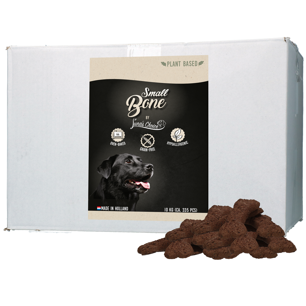 Luna's Choice Plant Based Snack Grootverpakking Bone Small 10 kg - afbeelding 1