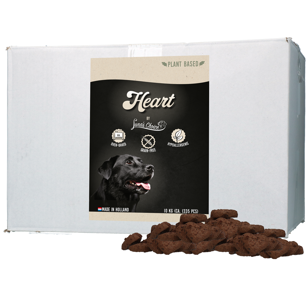 Luna's Choice Plant Based Snack Grootverpakking Heart 10 kg - afbeelding 1