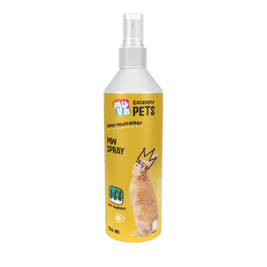 Excellent MW Spray 150 ml - Huidverzorgende lichaamsgeur spray voor knaagdieren