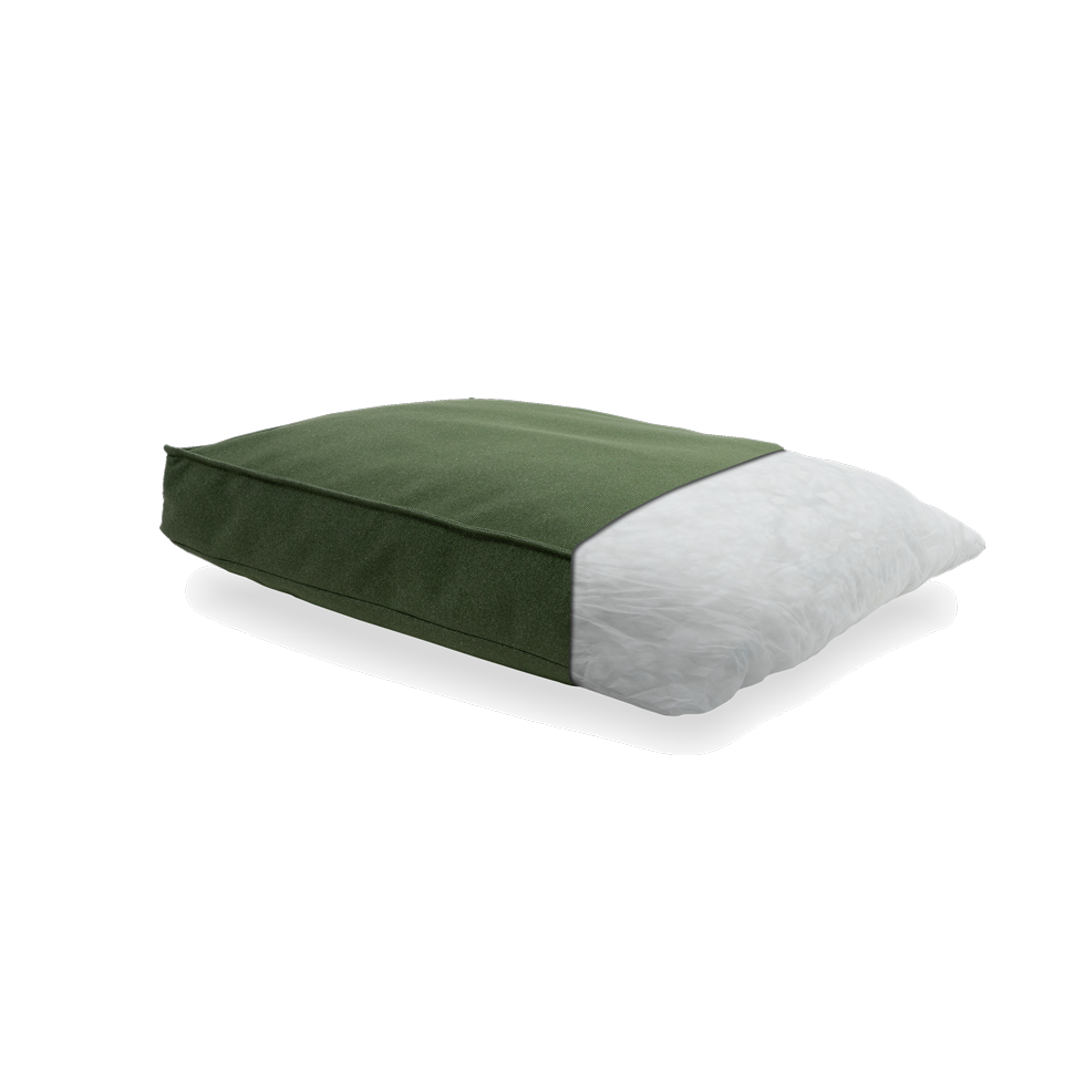 Madison Manchester Lounge Cushion Groen S - 80 x 65 x 15 cm - afbeelding 1