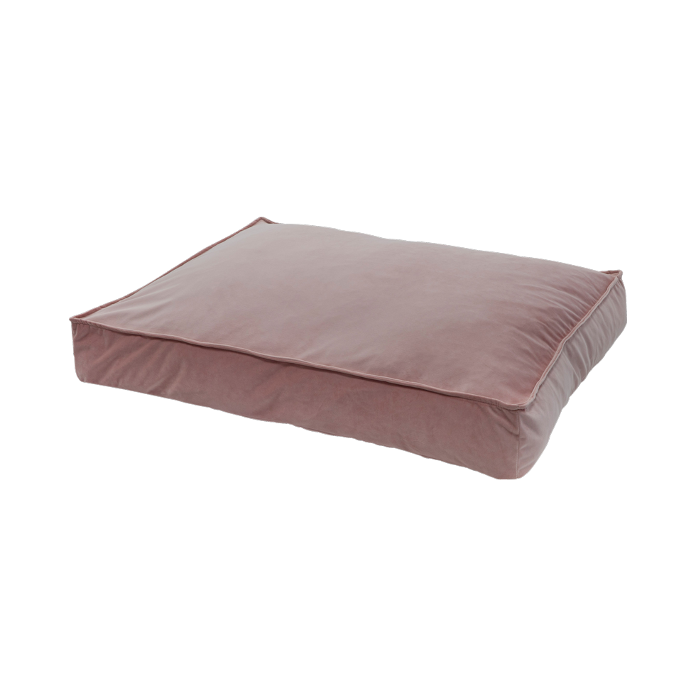 Madison Velours Lounge Cushion Roze M voor honden en katten - afbeelding 2