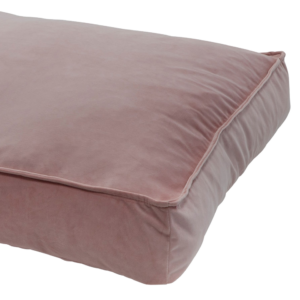 Madison Velours Lounge Cushion Roze M voor honden en katten