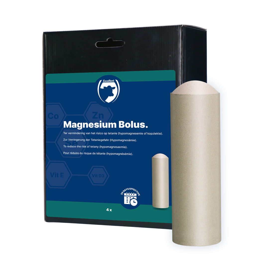 Excellent Magnesium Bolus 4 x 180 g voor Rundvee - afbeelding 1