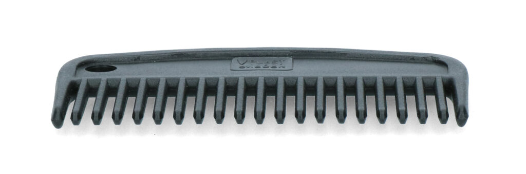 Manenkam 100 mm Zwart - Vplast - afbeelding 2