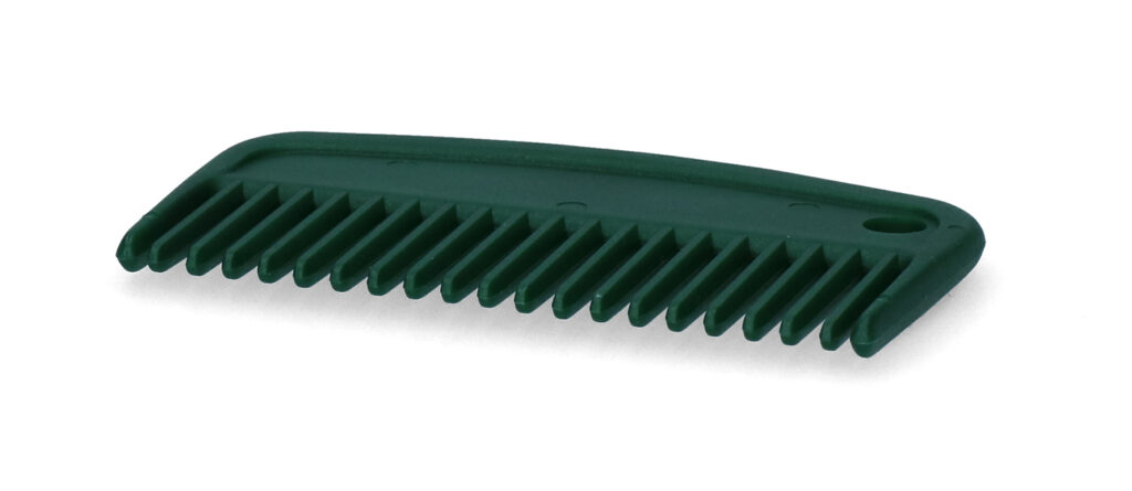 Vplast Manenkam 100 mm Groen voor Paarden en Pony's - afbeelding 2