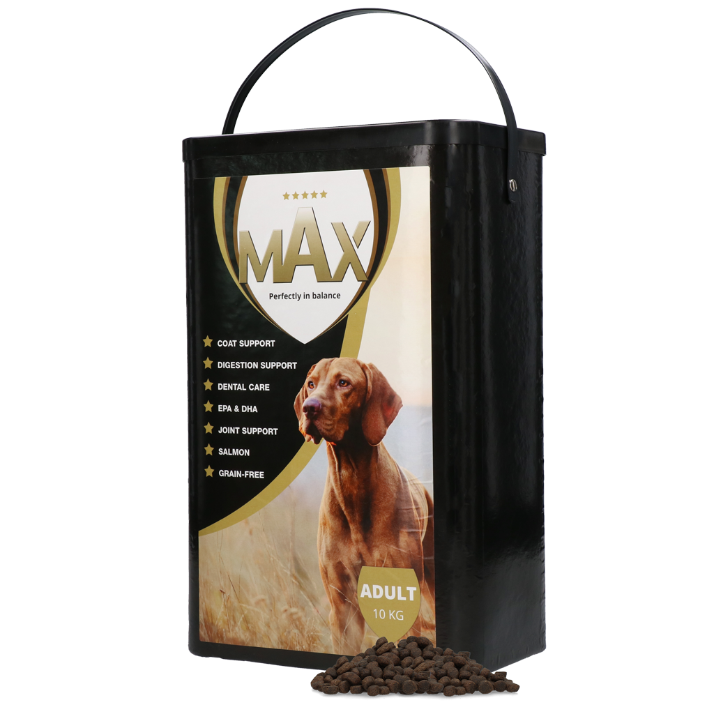 Max Adult Hondenvoeding 10 kg - Volledig uitgebalanceerd voor volwassen honden
