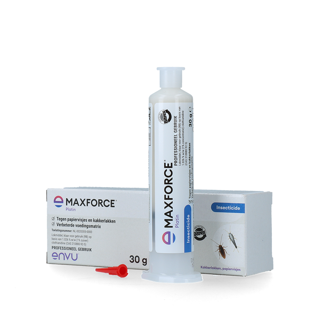 Maxforce Platin 30 g - Gel tegen Papiervisjes en Kakkerlakken