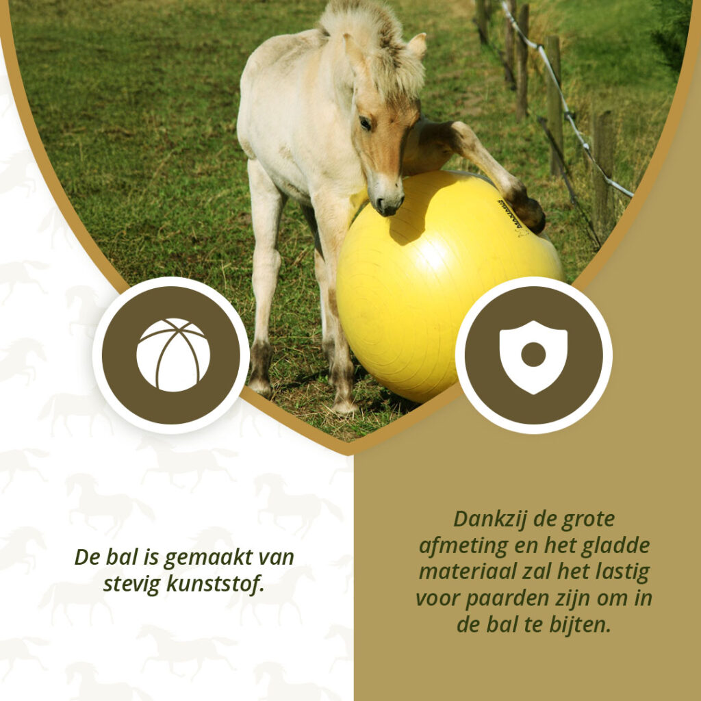 Maximus Power Play Ball 75 cm - Speelbal voor paarden - afbeelding 6