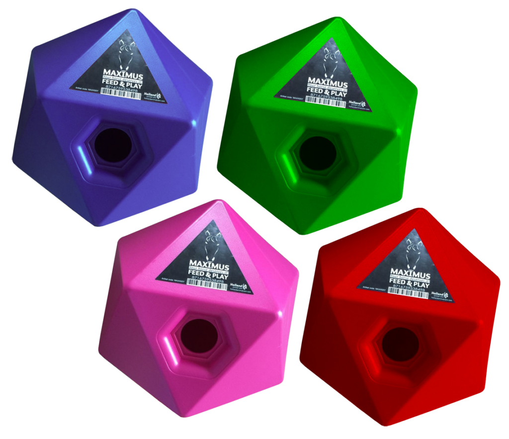Maximus Feed & Play Roze - Spelenderwijs voeren en belonen voor paarden - afbeelding 2