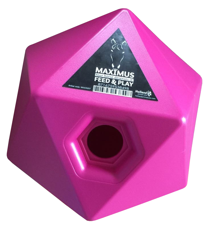 Maximus Feed & Play Roze - Spelenderwijs voeren en belonen voor paarden - afbeelding 1