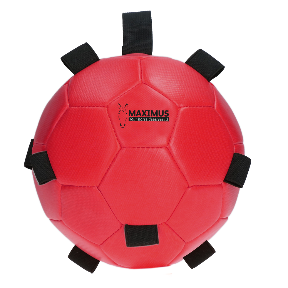 Excellent Horse Fun Play Ball Rood - Duurzame Speelbal voor Paarden - afbeelding 2