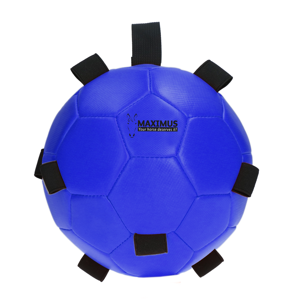 Excellent Horse Fun Play Ball Blauw - Duurzame speelbal voor paarden - afbeelding 2