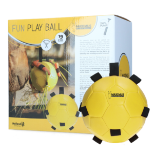 Excellent Horse Fun Play Ball Geel - Duurzame speelbal voor paarden