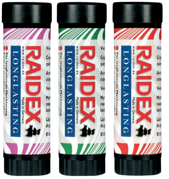 Merkstift draaibaar LA violet Groen - Raidex - afbeelding 2