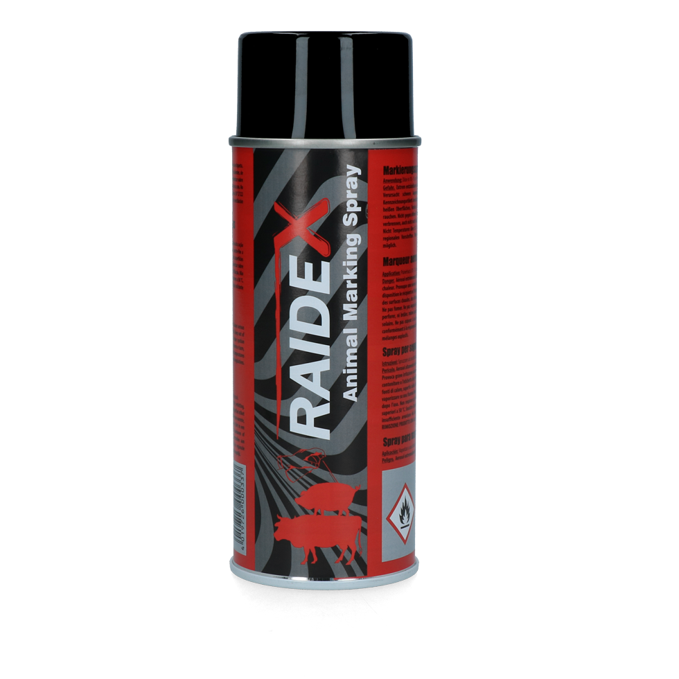 Kerbl Topmarker Merkspray Rood 400 ml voor Vee