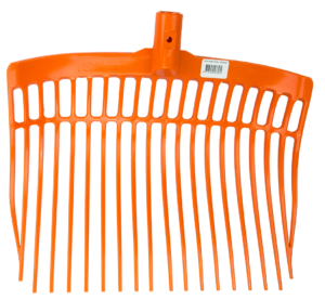 Vplast Mestvork zonder steel Oranje - Duurzaam en veelzijdig