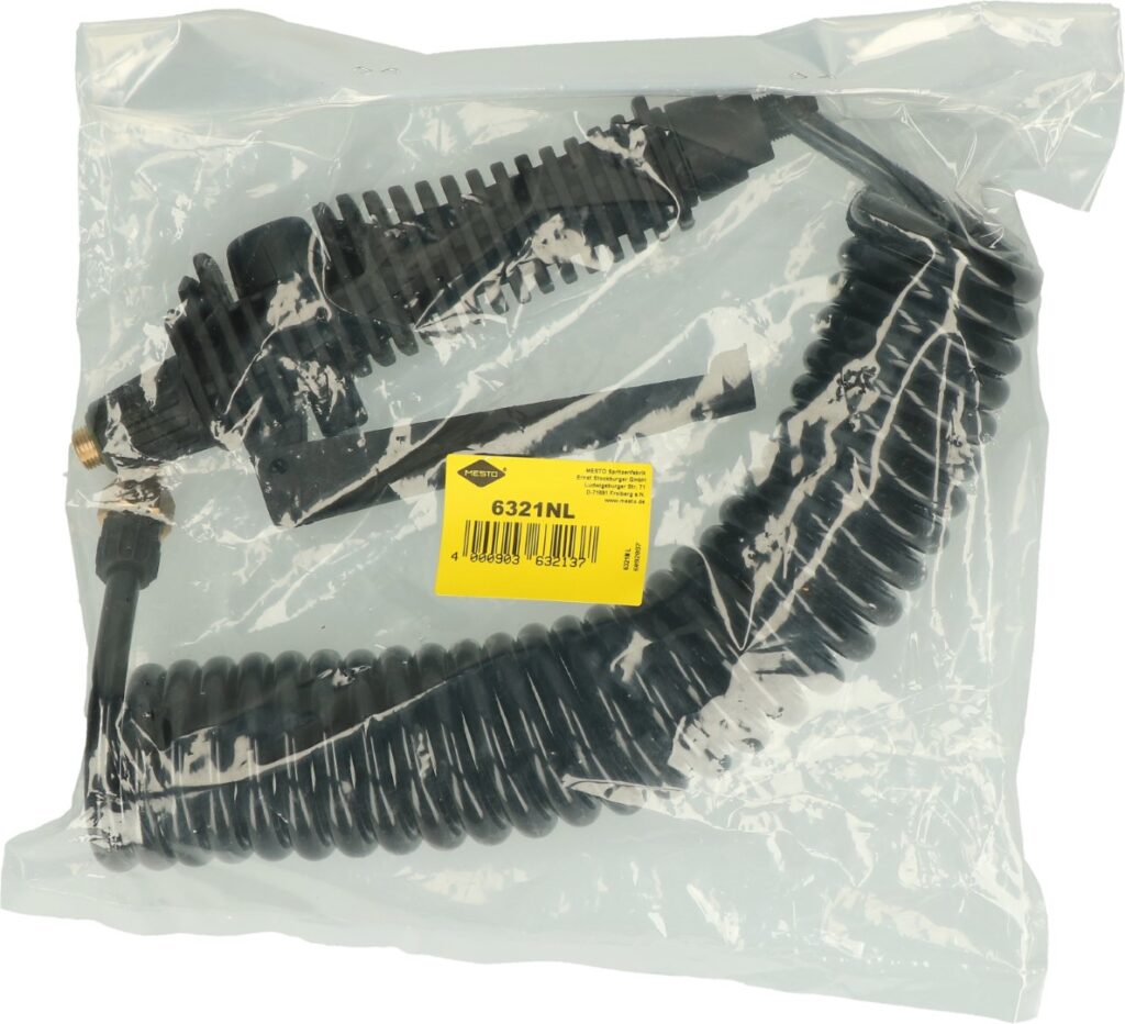 Mesto Inox Plus Spiraalslang 2,5 meter met revolverafsluiter - afbeelding 3