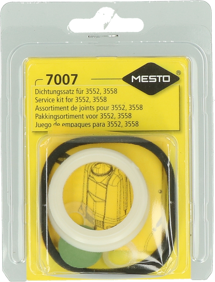 Mesto RS125 Pakkingset voor Rugspuit 12 liter