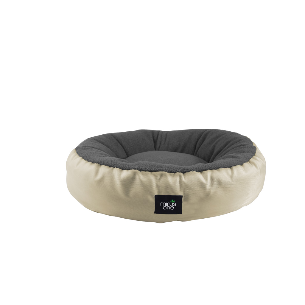 Minus One Snuggle Pet Bed M Grey - Duurzaam honden- en kattenbed