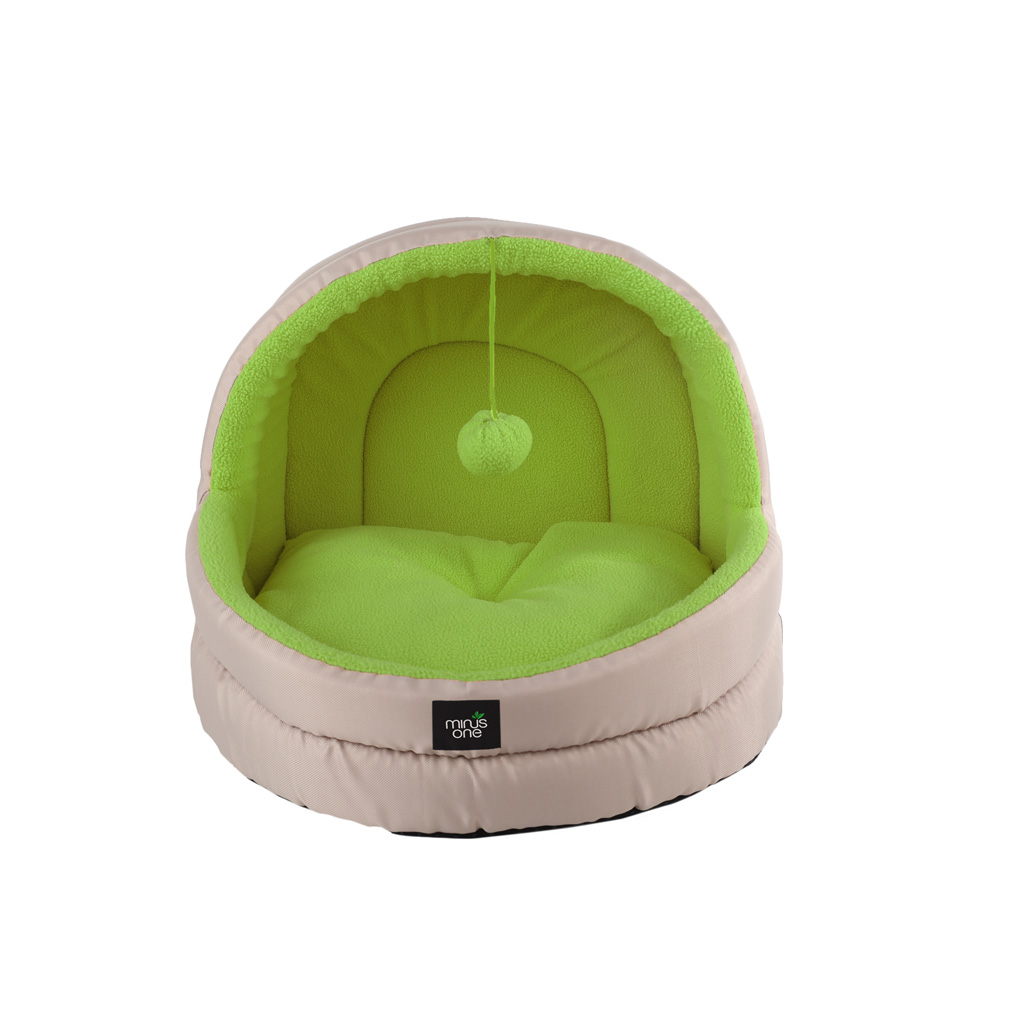 Minus One Hideaway Cat Cave Geel - Duurzame Katten 'Grot' - afbeelding 3