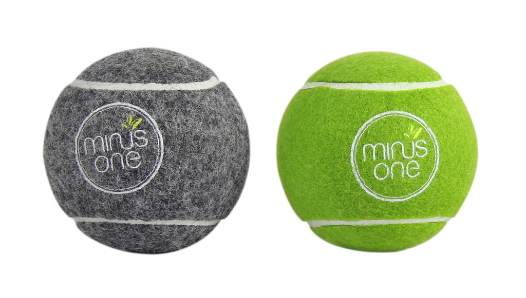 Minus One Bouncy Tennis Ball Dog Toys 6-pack - Speelgoed voor Honden - afbeelding 2