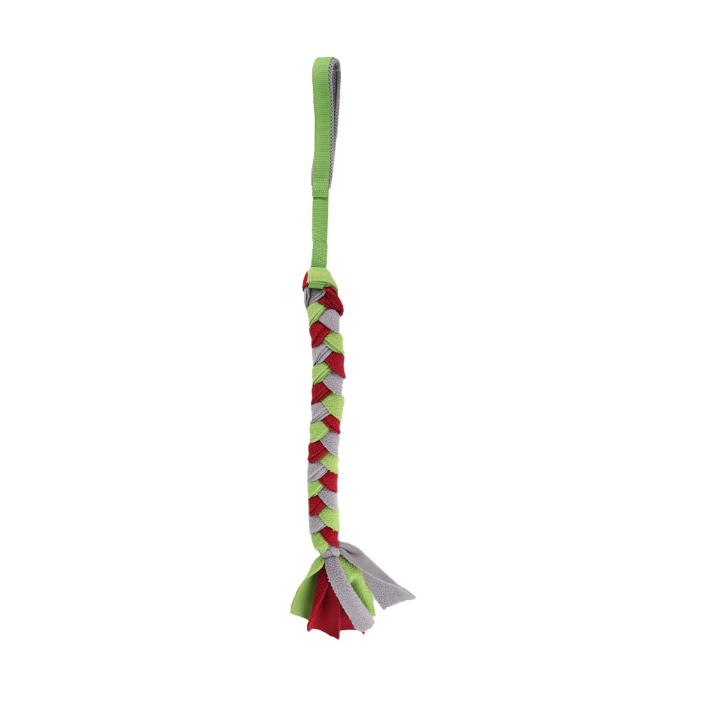 Minus One Fleece Dog Tug Toy Rope - Duurzaam Trekspeelgoed voor Honden