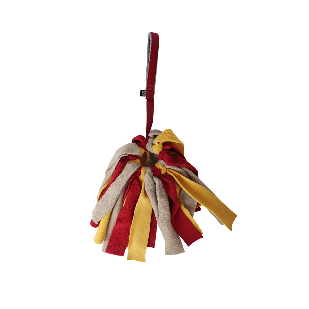 Minus One Fleece Dog Tug Toy Mop - Duurzaam Trekspeelgoed voor Honden