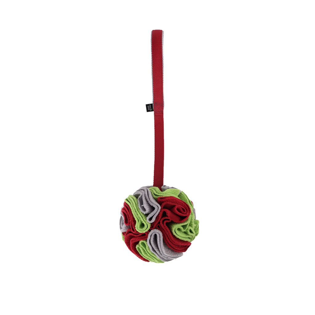 Minus One Fleece Dog Tug Toy Ball - Duurzaam Trekspeelgoed voor Honden