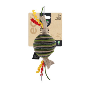 Minus One Classic Felt Cat Toys Ball - Set van duurzame kattenspeeltjes