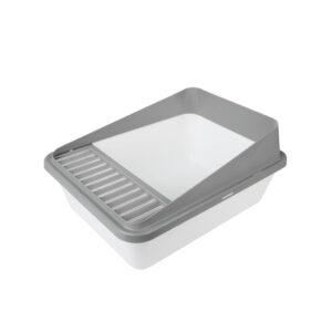 Minus One Kattenbak S Grey - Duurzaam en Slim Design