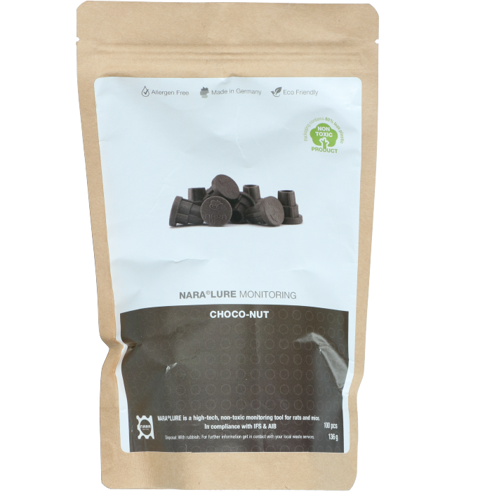 NARA Lure Chocolade - Lokmiddel voor muizen en ratten - afbeelding 1
