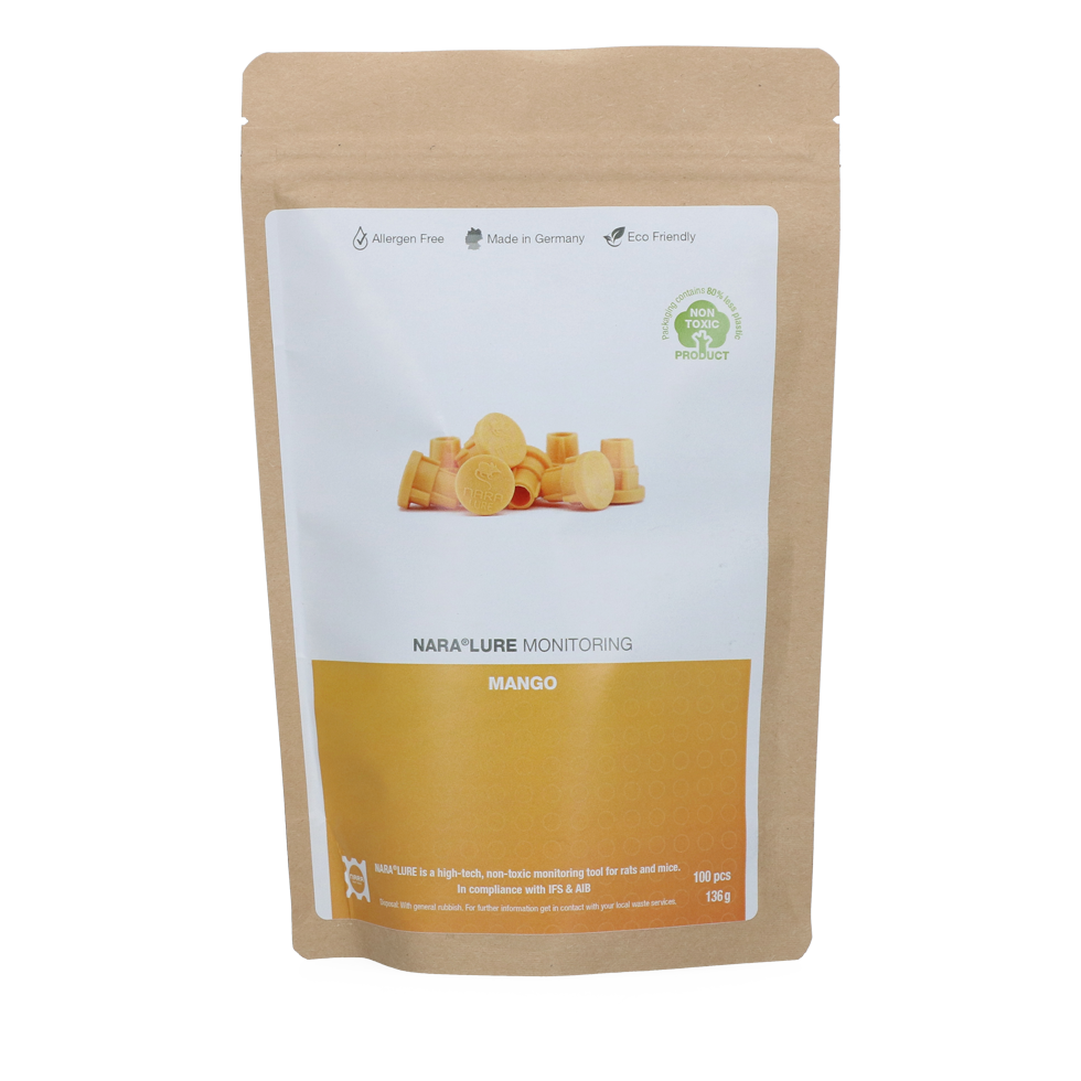 NARA Lure Mango - Lokmiddel voor muizen en ratten - 100 stuks - afbeelding 1