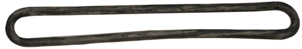 Nekkoord rubber 25 cm voor halsplaatjes - schaap