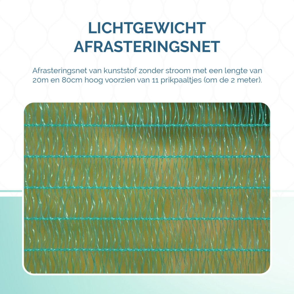 Euro-Netz Universeel 80 cm enkelpunt omheiningsnet - afbeelding 5
