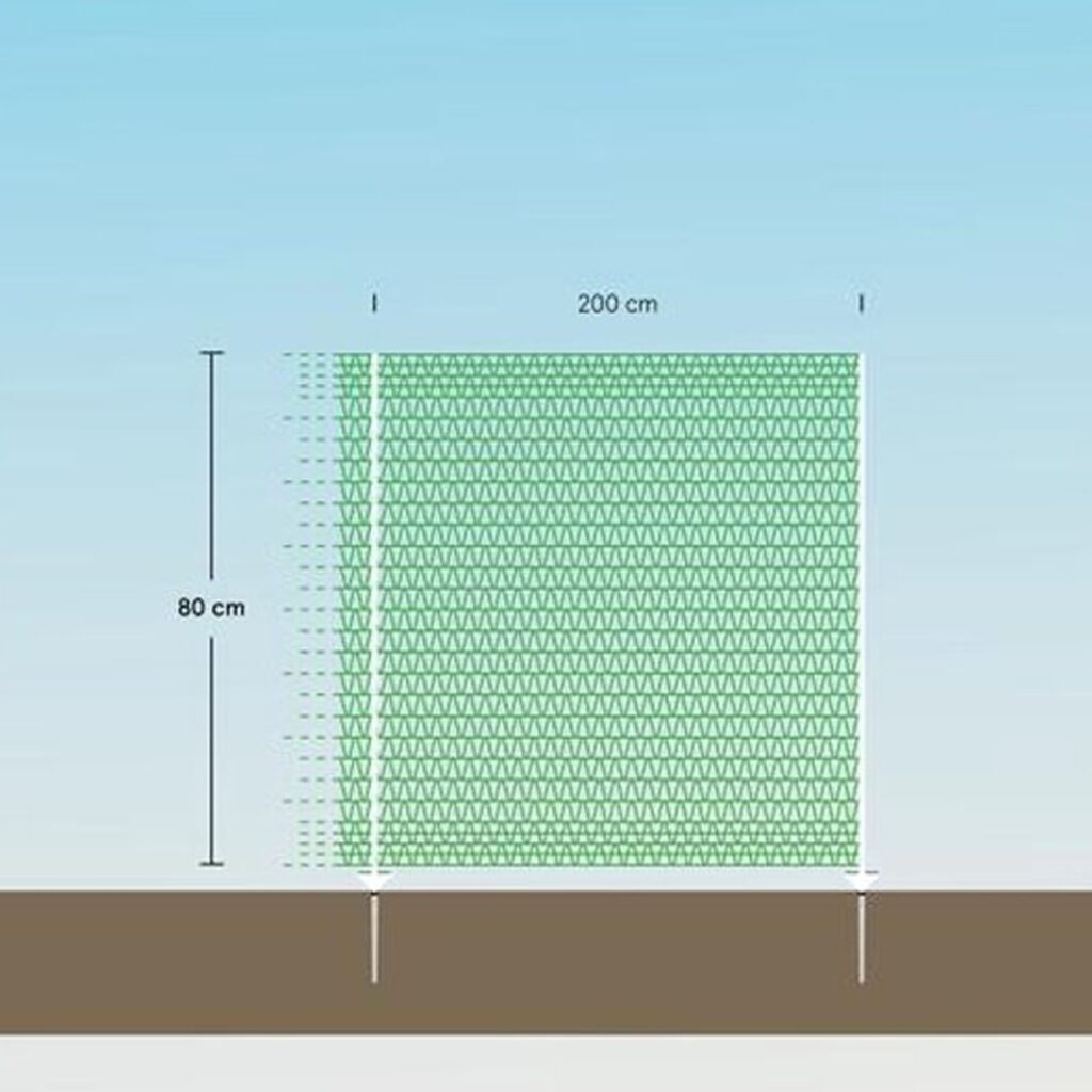 Euro-Netz Universeel 80 cm enkelpunt omheiningsnet - afbeelding 6