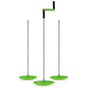 Twist Butler 125 cm 3 stuks met 1 zwengel - Schapennet Haspel