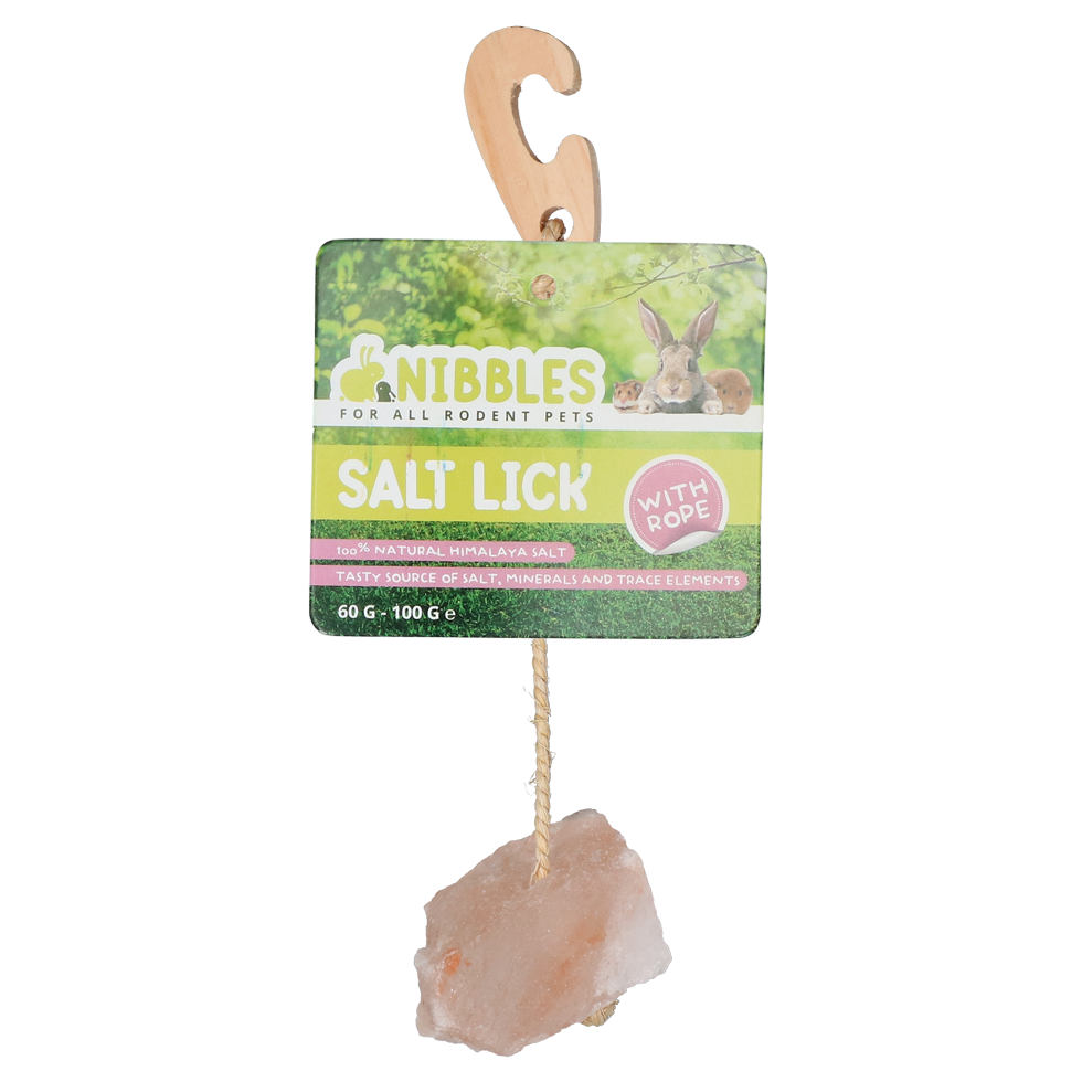 Nibbles Liksteen Himalaya voor Knaagdieren - 100% Natuurlijk