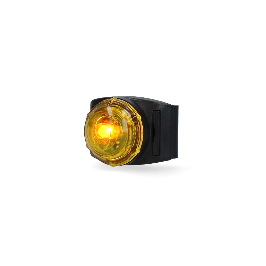 Nightwalk Safety Light Geel - Veiligheidslampje voor hondenhalsband - afbeelding 4