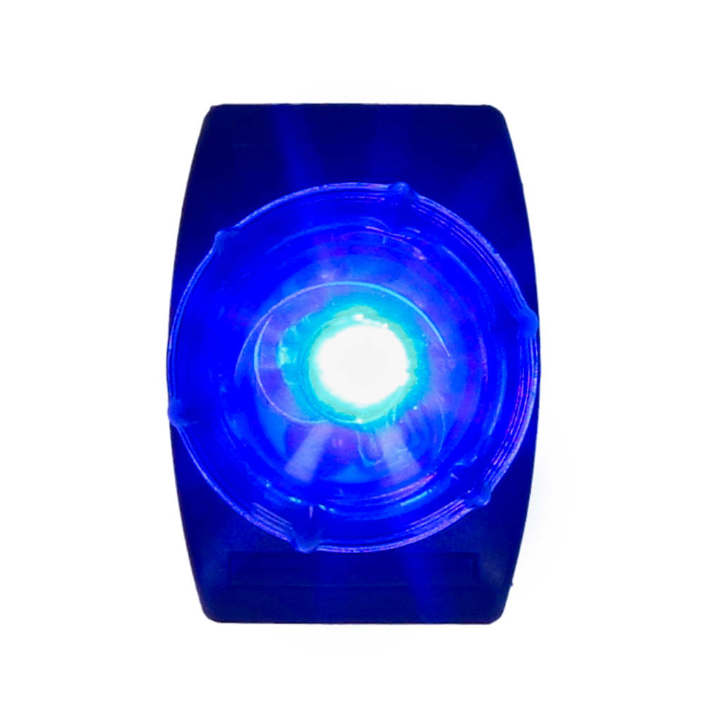 Nightwalk Safety Light Blauw - Veiligheidslampje voor hondenhalsband - afbeelding 2