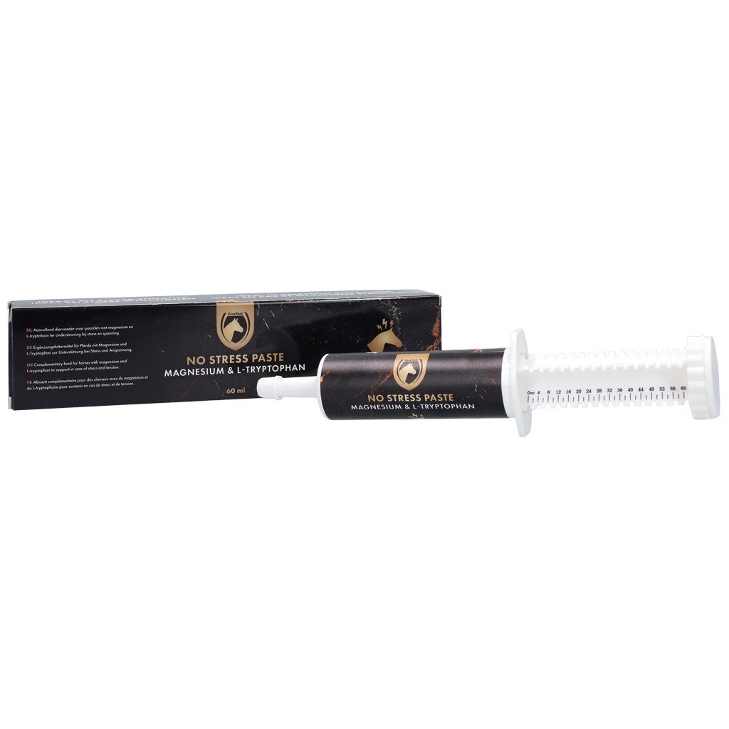 Excellent Horse No Stress Paste 60 ml - Stressondersteuning voor Paarden - afbeelding 1