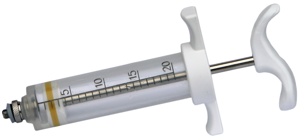 Nylonspuit 5ml Schroef 20 ml - Merkloos